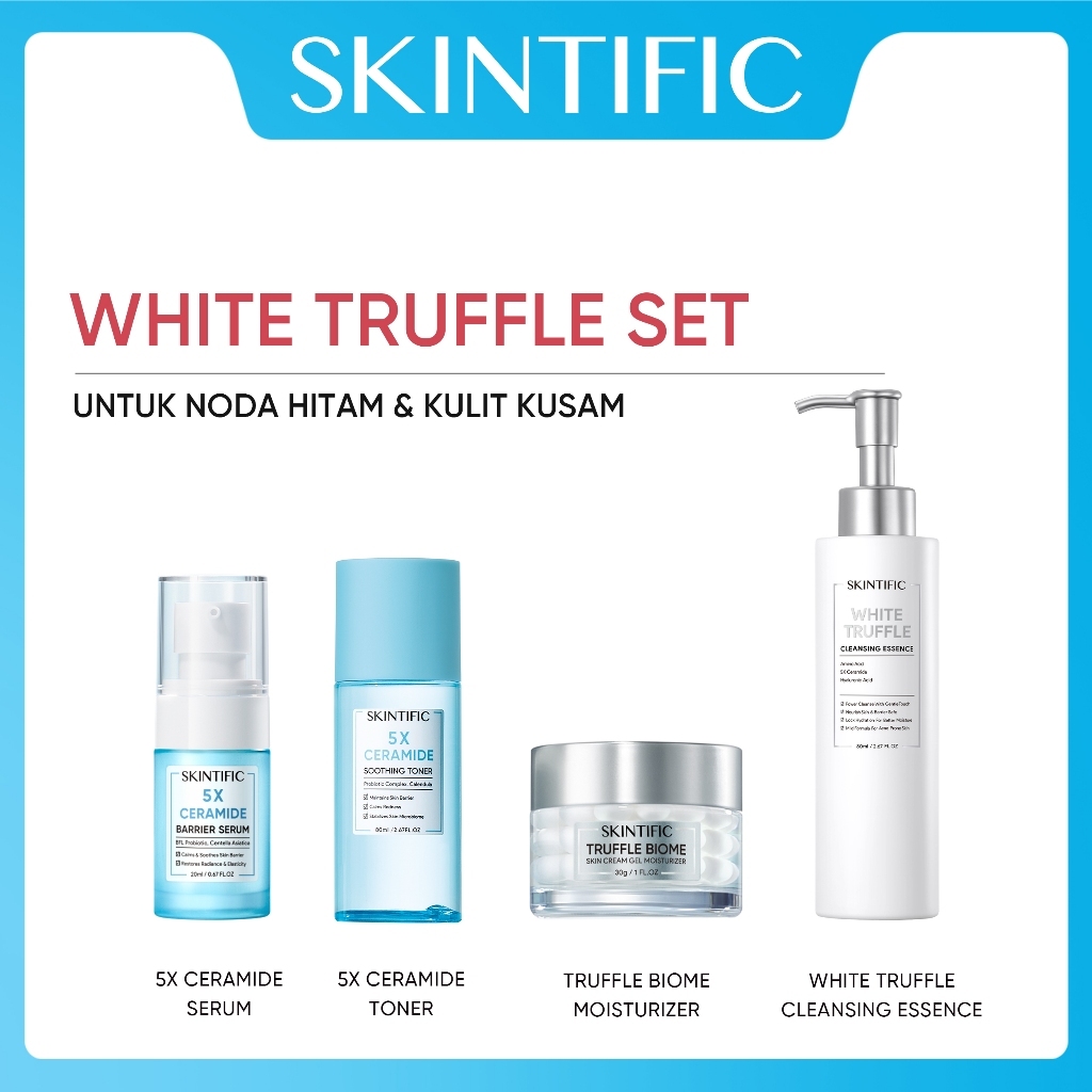 Jual Skintific Pcs Paket Skincare With Serum Low Ph Cleanser