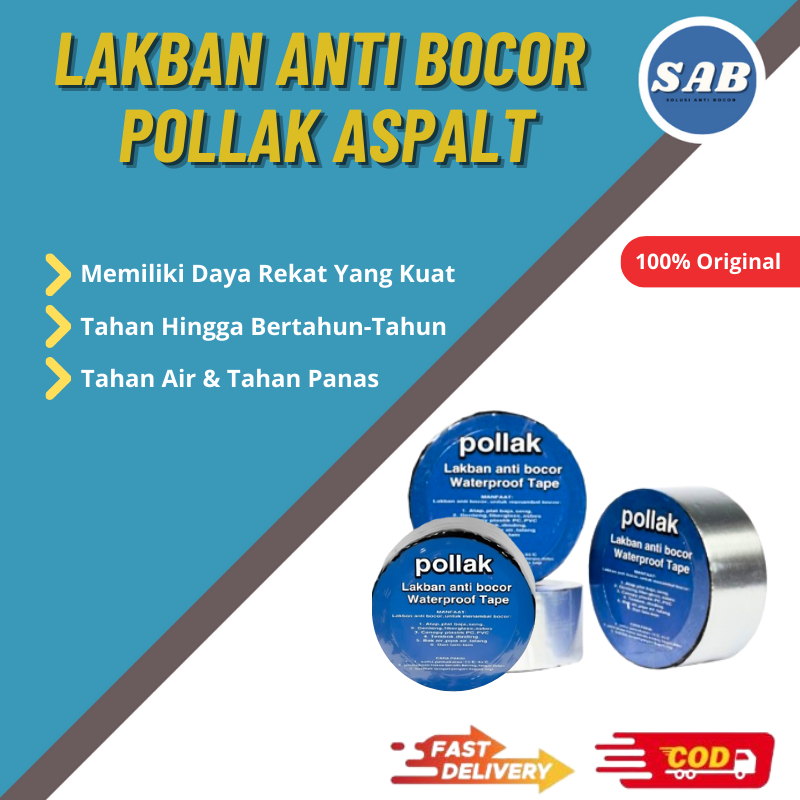 Jual Lakban Super Kuat Merekat Anti Bocor Untuk Talang Atap Toren Pipa