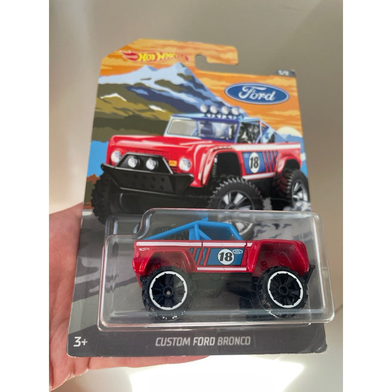 Jual Hotwheels Custom Ford Bronco Biru Merah Shopee Indonesia