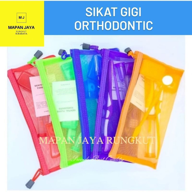 Jual Sikat Gigi Ortho Behel Orthodontic Kit Behel Ortho Kit Sikat