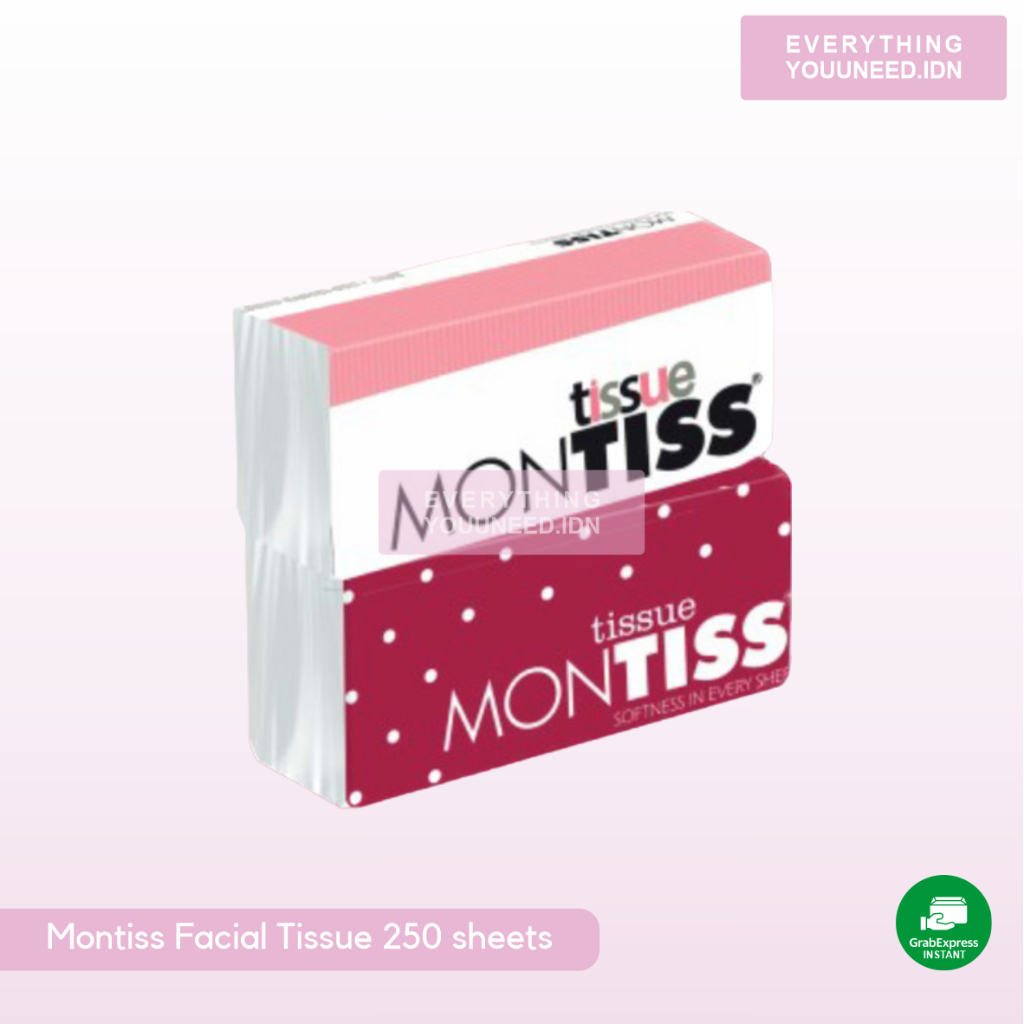 Jual Montiss Facial Tissue 2 Ply 250 Sheets Shopee Indonesia