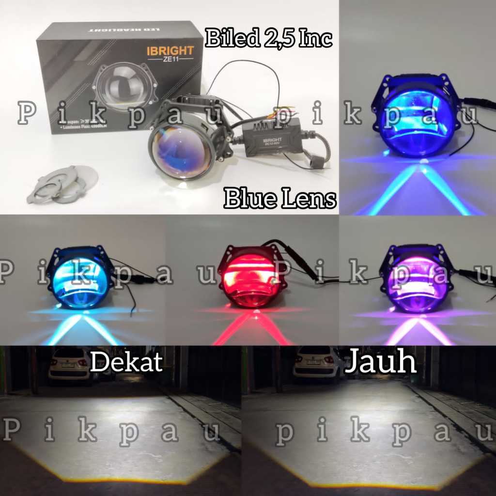 Jual Ibright Biled Ze Original Inc Blue Lens Dengan Devil Eye