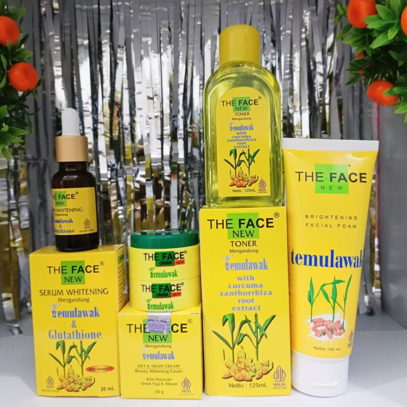 Jual Paket The Face Temulawak Bpom Untuk Kulit Berminyak Berjerawat