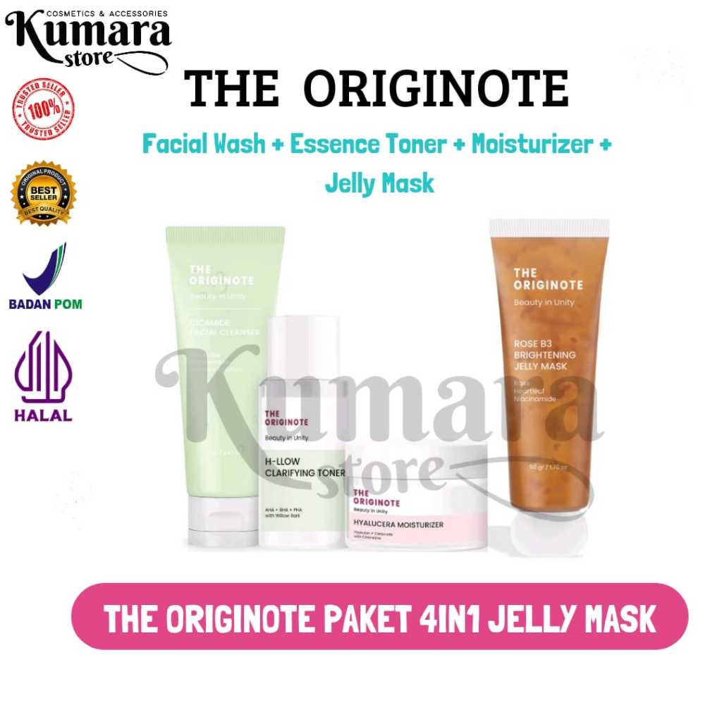 Jual Kumara Store Bundle In The Originote Paket Skincare Facial