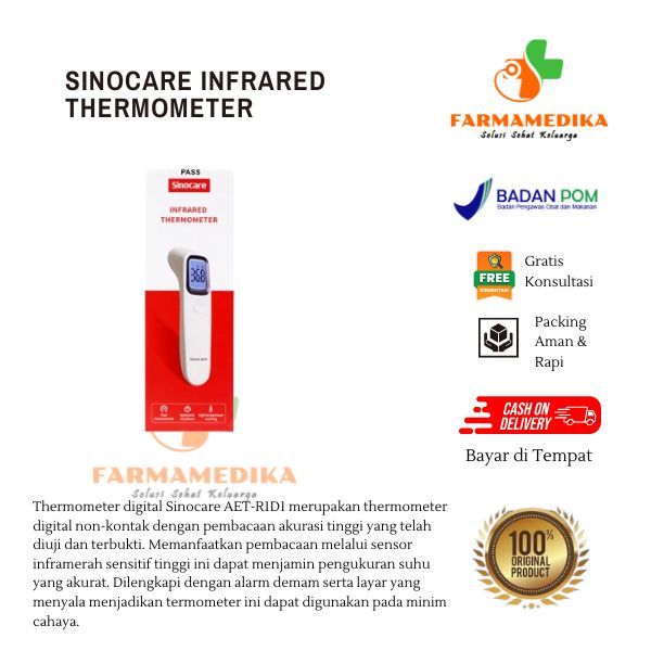 Jual SINOCARE INFRARED THERMOMETER Shopee Indonesia