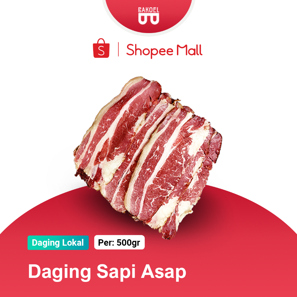 Jual Smoked Beef Bacon Premium Halal Daging Sapi Asap Gr