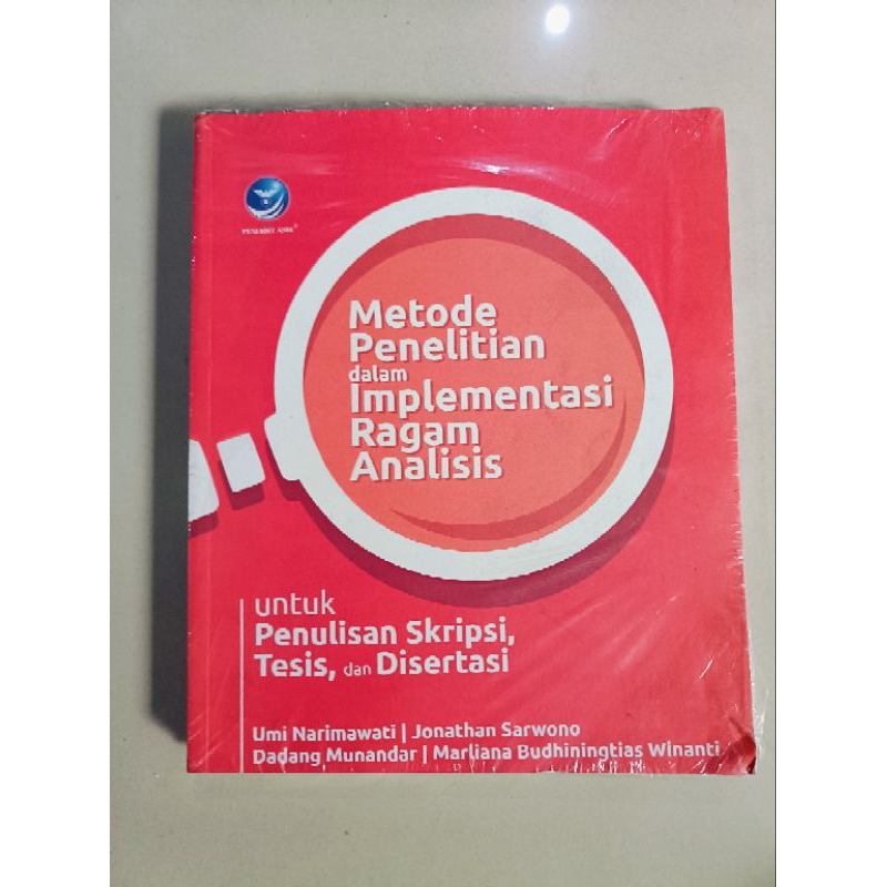 Jual Buku Original Metode Penelitian Dalam Implementasi Ragam Analisis