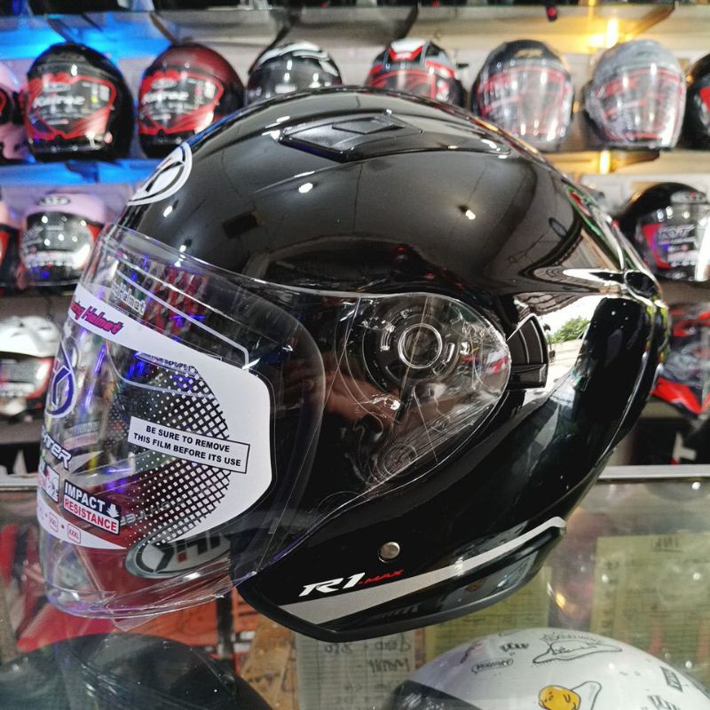 Jual Helm Nhk R Max Solid Nhk R Max Helm Half Face Shopee Indonesia