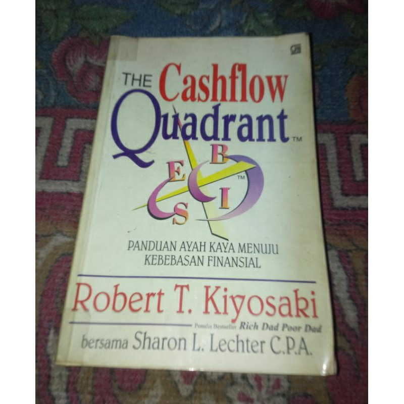 Jual Buku The Cashflow Quadrant Robert T Kiyosaki Original Shopee