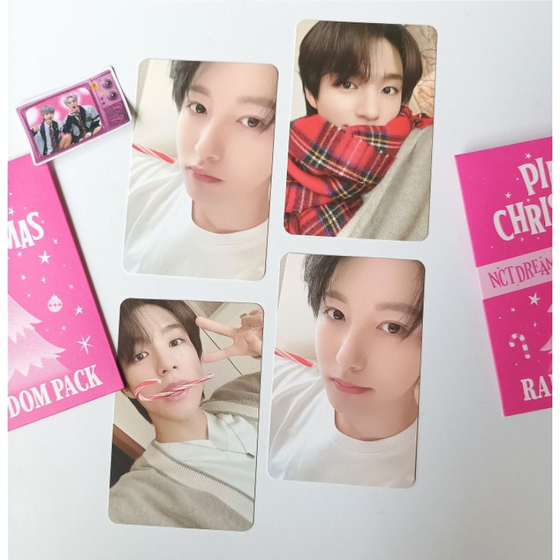 Jual Photocard Official Nct Dream Pink Christmas Jeno Renjun Selimut