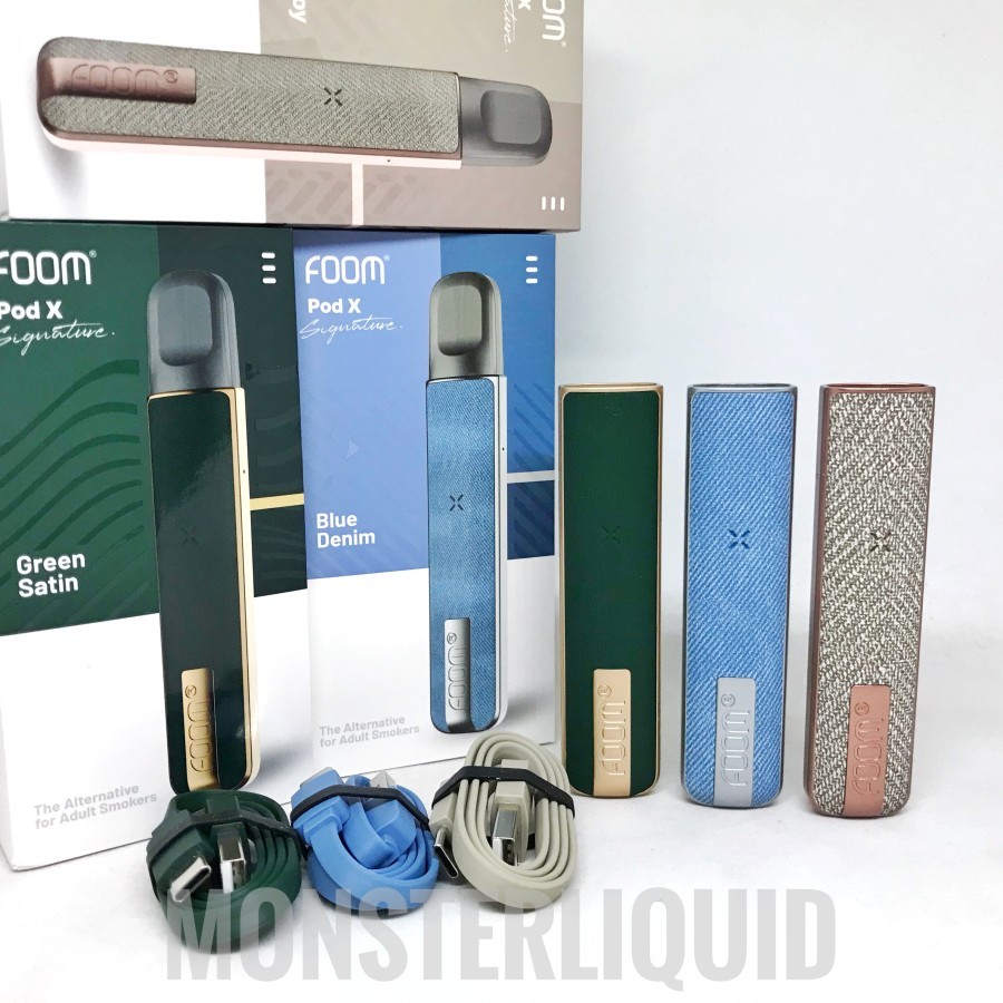 Jual FOOM POD X SIGNATURE POD KIT 600MAH BY FOOM LAB AUTHENTIC Shopee