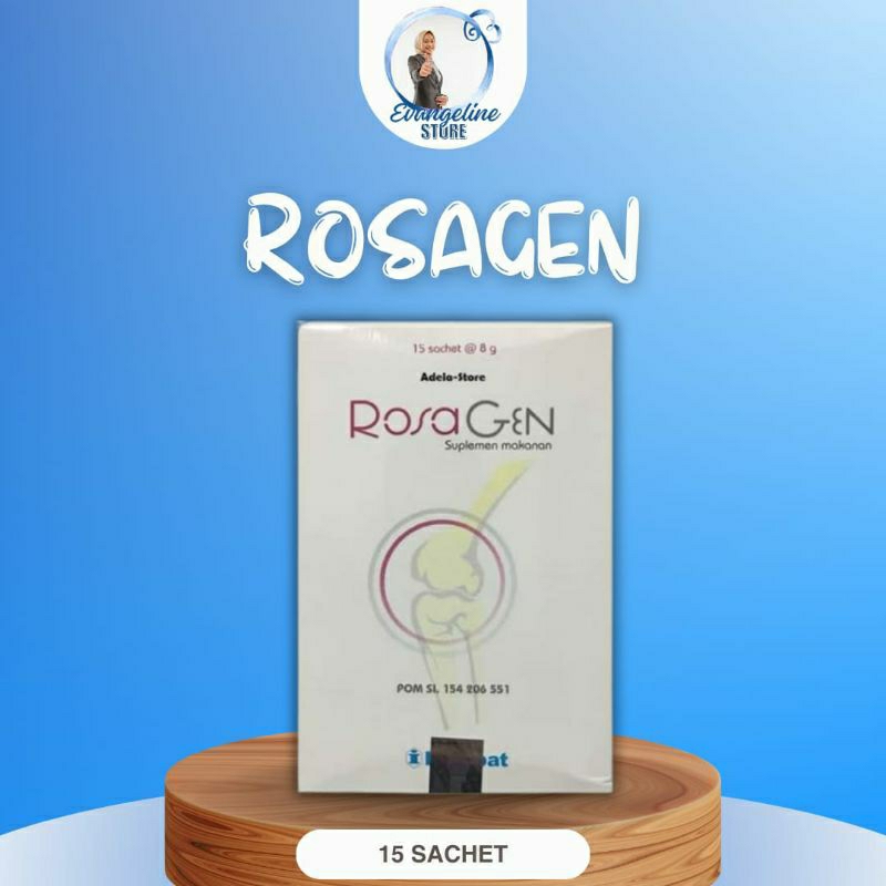 Jual Rosagen Collagen Booster Tulang Isi Sachet Original Menjaga Dan