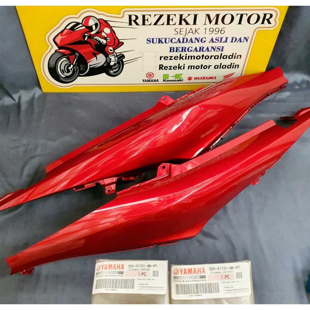 Jual COVER BODY BLK BELAKANG SET MARON JUPITER Z1 ASLI ORI YAMAHA 1DY