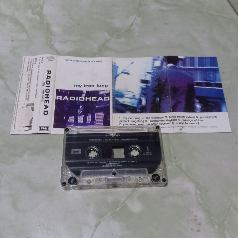 Jual Kaset Pita RADIOHEAD My Iron Lung Shopee Indonesia