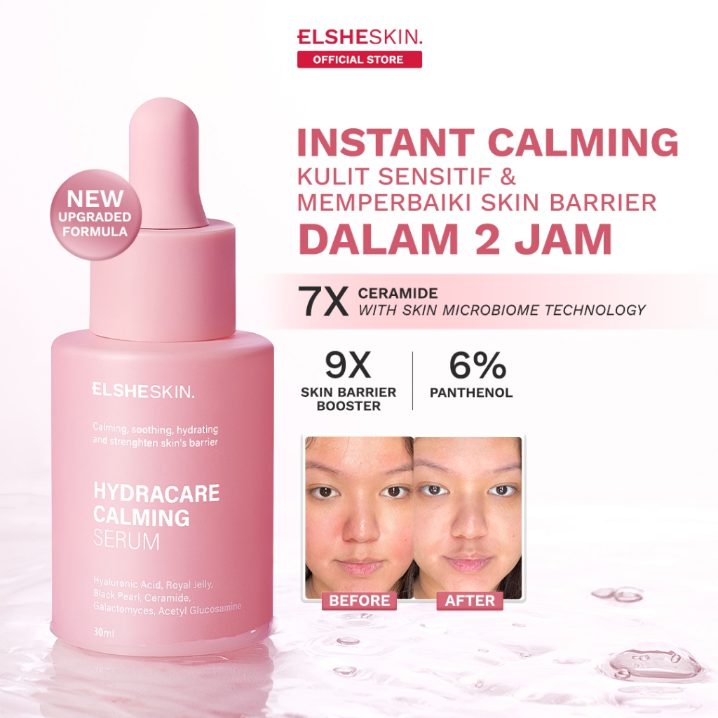 Jual New Formula Elsheskin Hydracare Calming Serum Ml