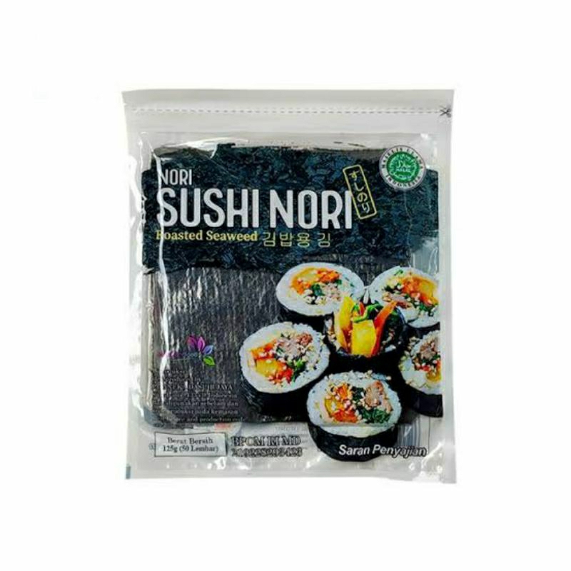 Jual Java Superfood Sushi Nori Roasted Seaweed Isi Lembar Shopee