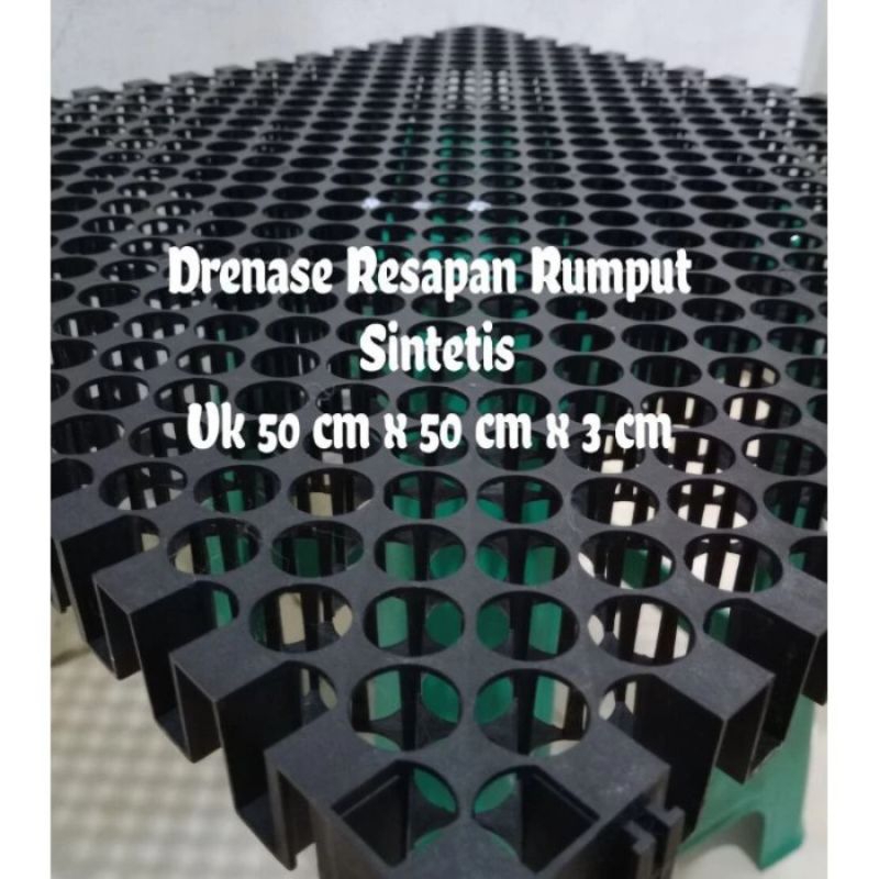 Jual Alas Drainase Resapan Rumput Sintetis Ukuran X X Cm Utuh