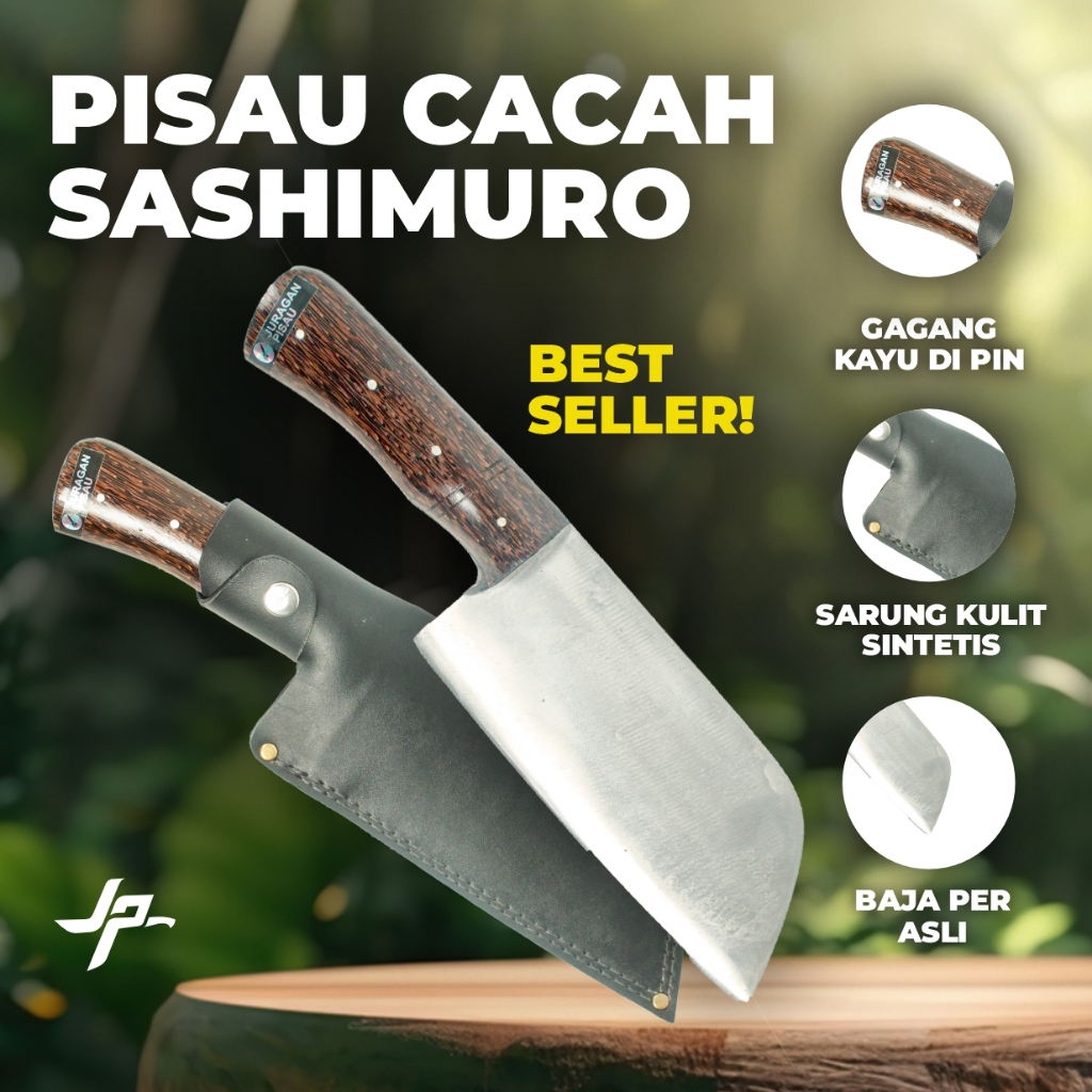 Jual Sashimuro Pisau Dapur Baja Per Asli Super Kuat Dan Tajam Untuk