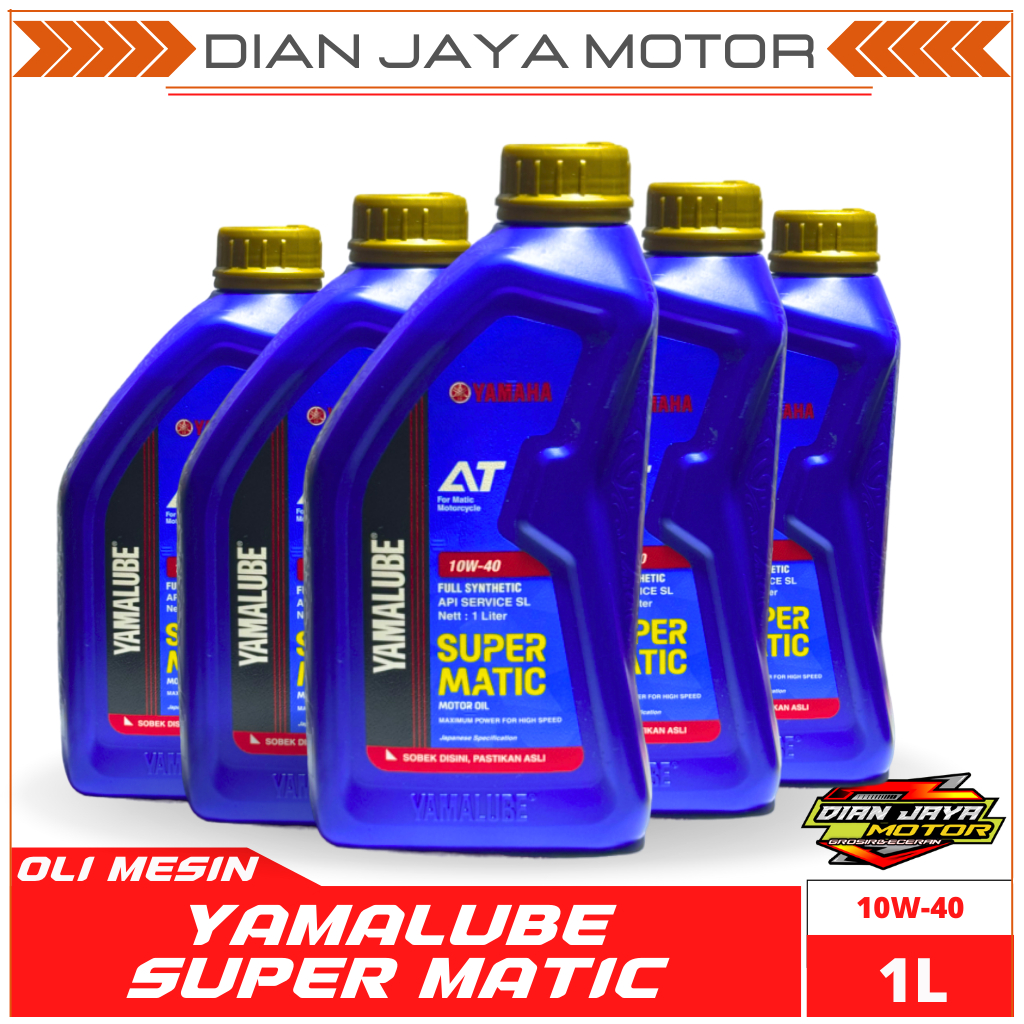 Jual Yamalube Super Matic Sae W L Oli Mesin Motor Matic Yamalube