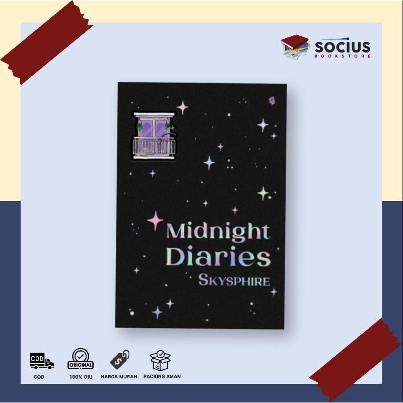 Jual Buku Novel Original Midnight Diaries By Malioboro Hartigan