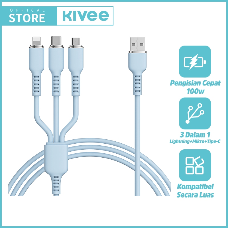 Jual Kivee Kabel Data Type C Fast Charging W Charger Type C