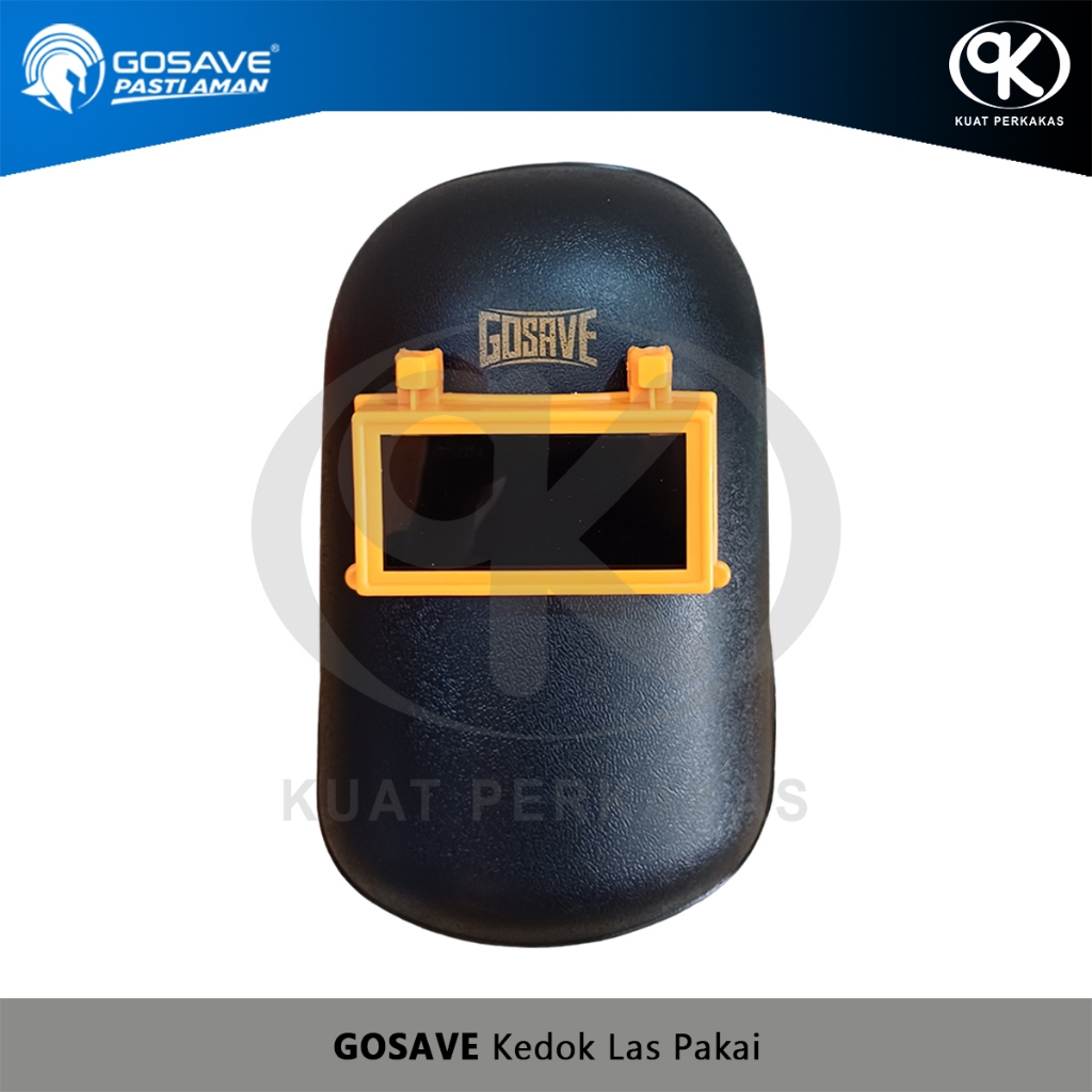 Jual Kedok Las Pakai Gosave Welding Mask Topeng Knob Putar Shopee