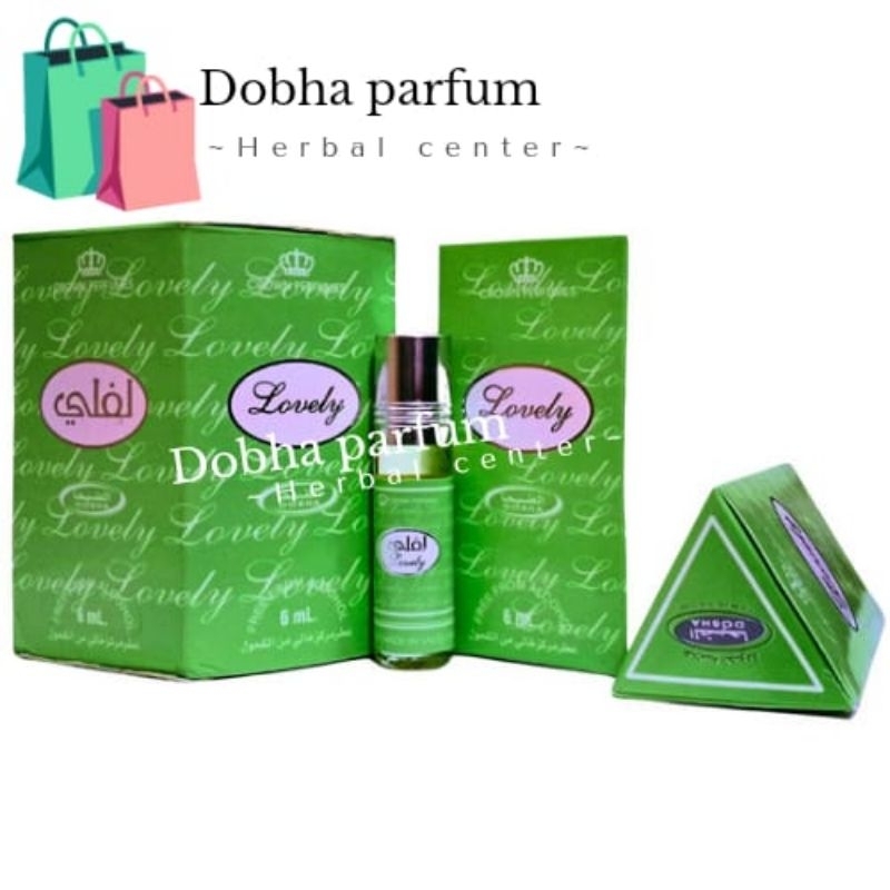 Jual LOVELY Dobha 6ml Parfum Roll On DOBHA Lovely 6ml Non Alkohol