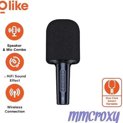 Jual Dasyat Olike Km Microphone Portable Bluetooth Mic Combo Smart