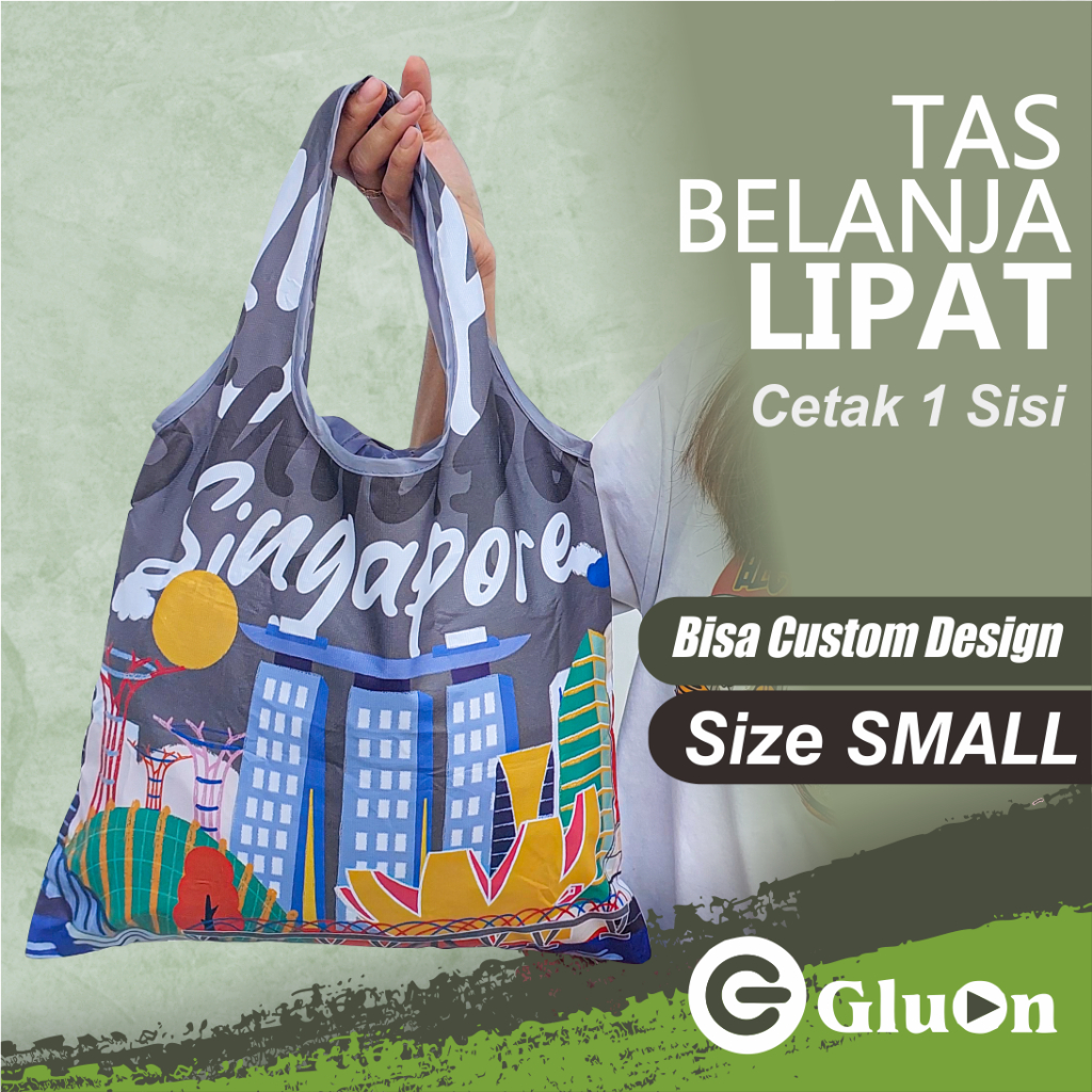 Jual Shopping Bag Lipat Tas Belanja Lipat Totebag Lipat GLUON Singapore