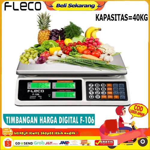 Jual Timbangan Buah Timbangan Laundry Timbangan Digital Kg