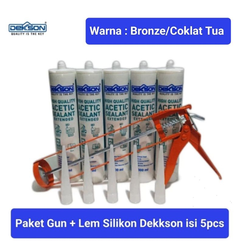 Jual Paket Gun Lem Silikon Wall Panel Wall Batten Upvc Atap Silicone