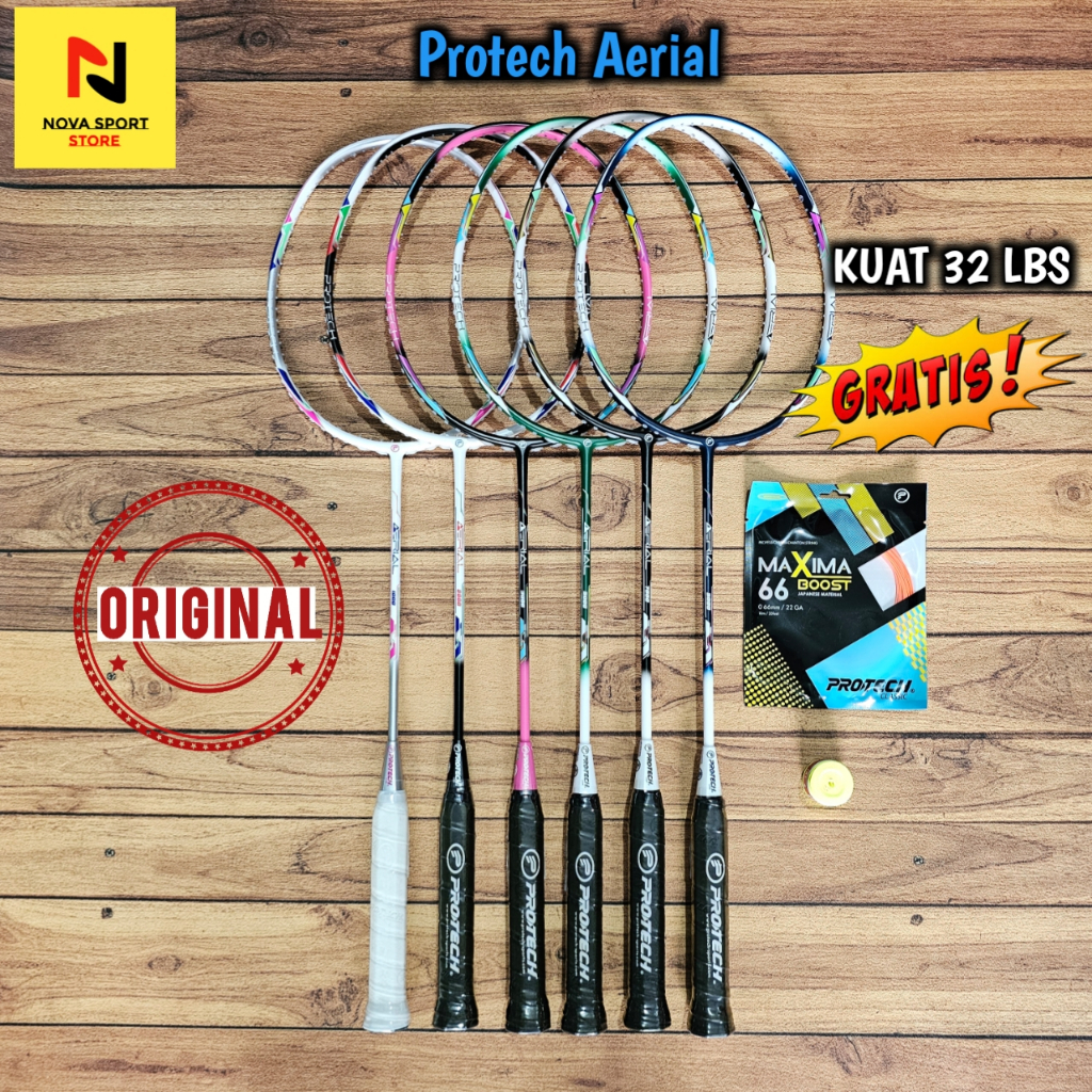 Jual Raket Badminton Protech Aerial Shopee Indonesia