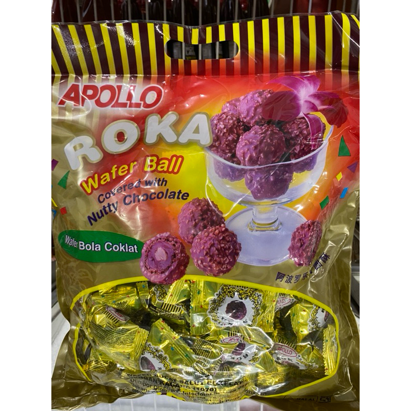 Jual Apollo Roka Wafer Ball 420g Shopee Indonesia