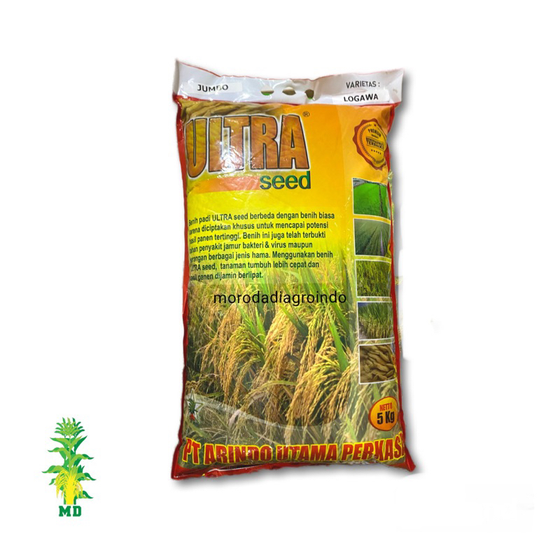 Jual Benih Padi Unggul Logawa Ultra Seed Kemasan Kg By Pt Arindo