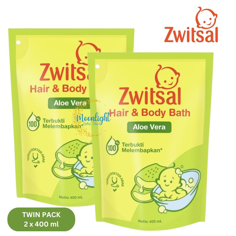 Jual Zwitsal Natural Baby Bath In Hair Body Pouch Ml Shopee