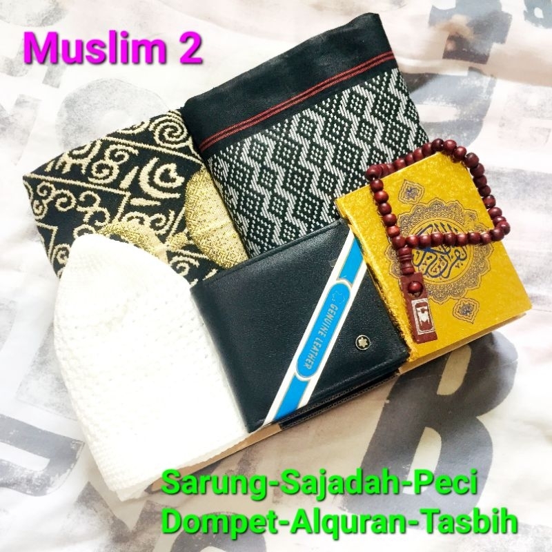 Jual Paket Hampers Peralatan Sholat Cowok Gift Box Alat Sholat Cowok