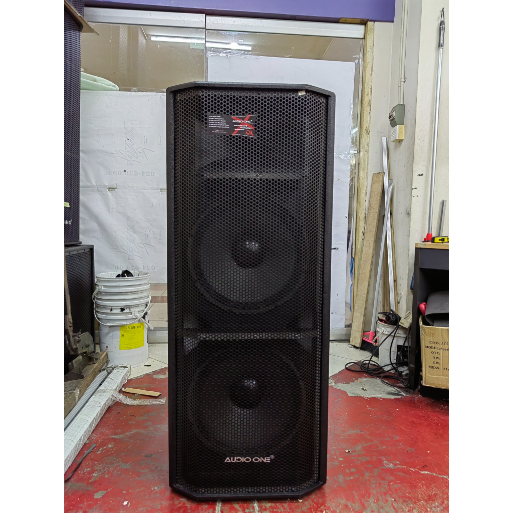 Jual 1BOX Speaker Fullrange Audio One 215 Type DJ 215 AKTIF SPEAKER DJ