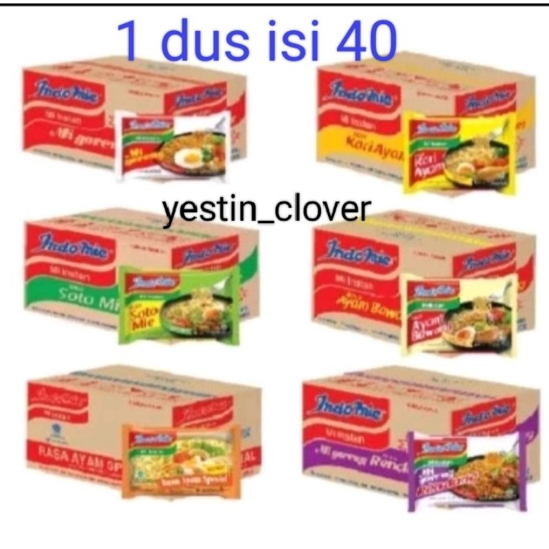 Jual Indomie All Varian Dus Isi Pcs Indomie Kuah Goreng Dan Bisa