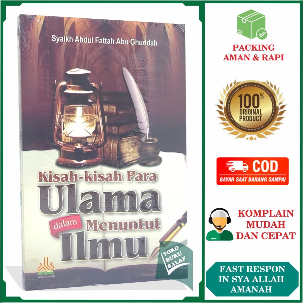 Jual Kisah Kisah Para Ulama Dalam Menuntut Ilmu Karya Syaikh Abdul