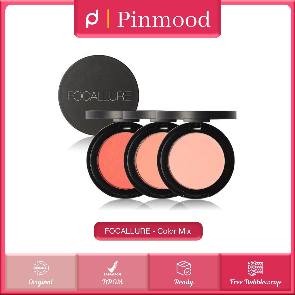 Jual FOCALLURE COLOR MIX FA 25 Natural Blush On Sweet Face