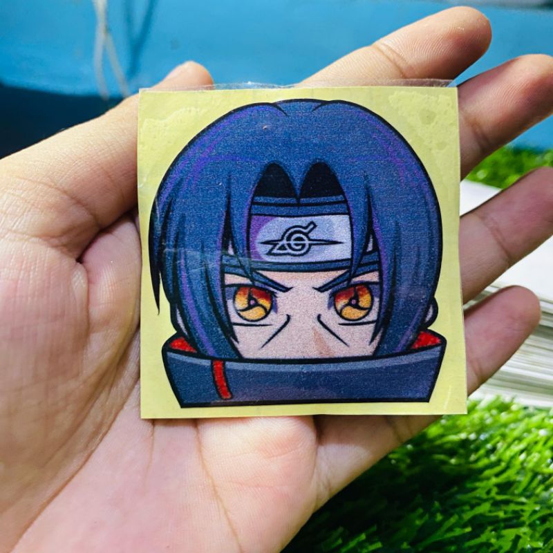 Jual Stiker Princut Uchiha Itachi Member Akatsuki Pahlawan Bayangan