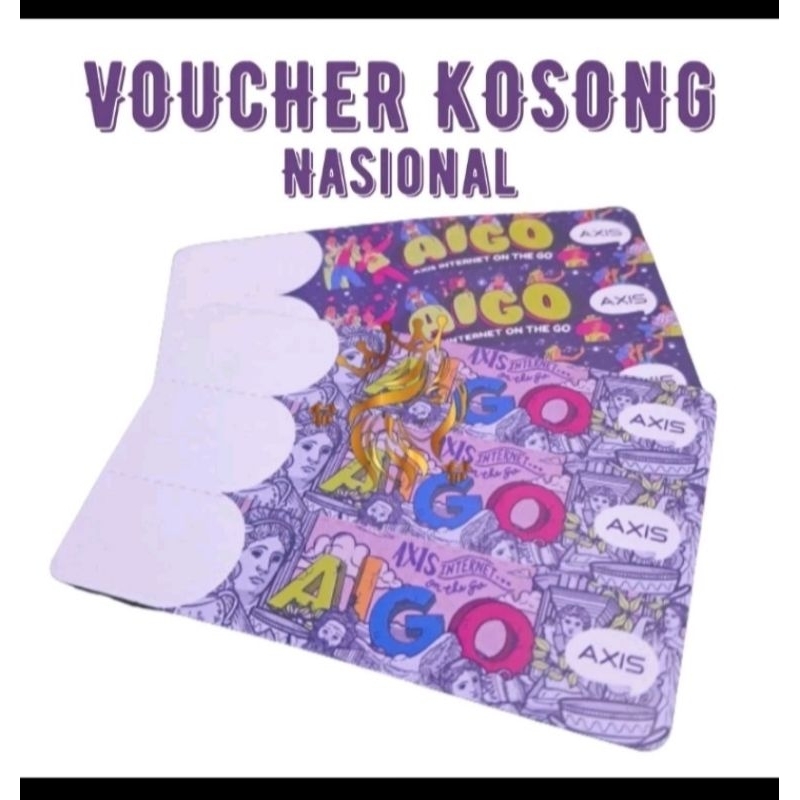 Jual Voucher Axis Kosong Nasional Shopee Indonesia