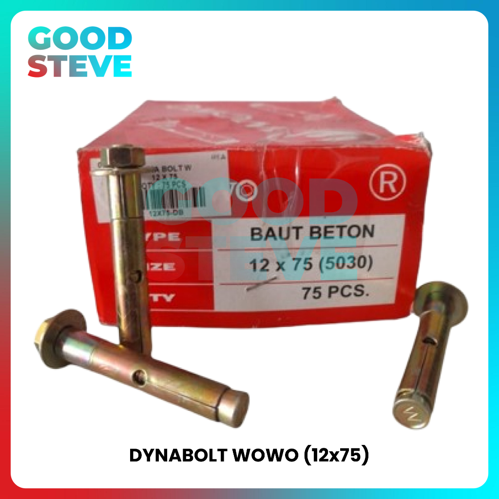 Jual DYNABOLT WOWO 12 X 75 Shopee Indonesia