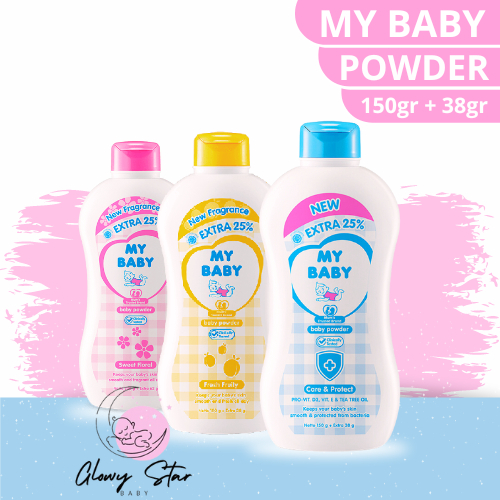 Jual My Baby Powder Extra Fill Bedak Bayi Gr Gr Shopee Indonesia