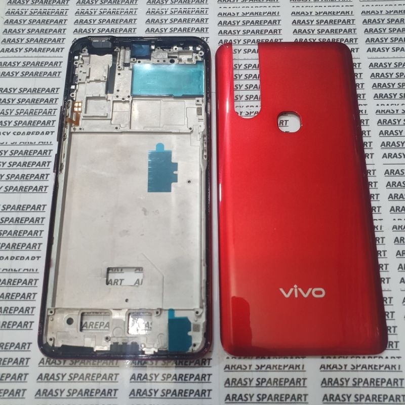 Jual Kesing Housing Casing Fullset Vivo V15 Tulang Dan Backdoor