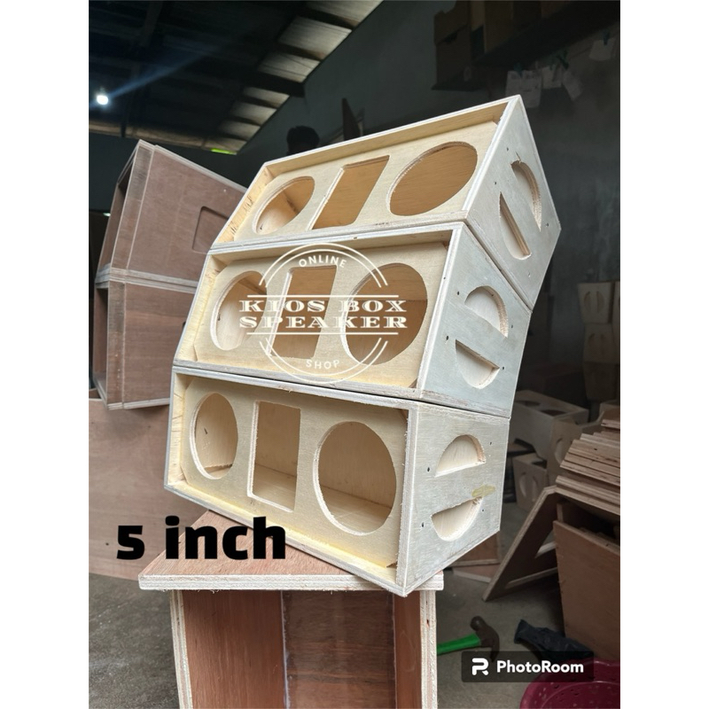 Jual Box Speaker Inch Line Array Double Plus Tweter Triplek Mm