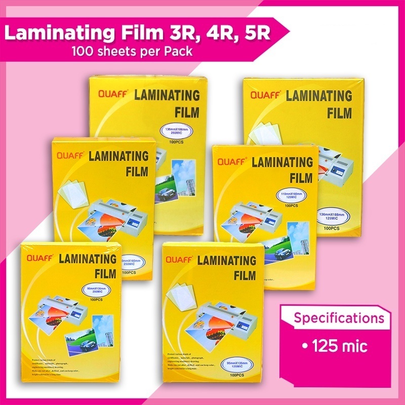 Jual Quaff R R R A Ukuran Plastik Laminating Film Micron Proses