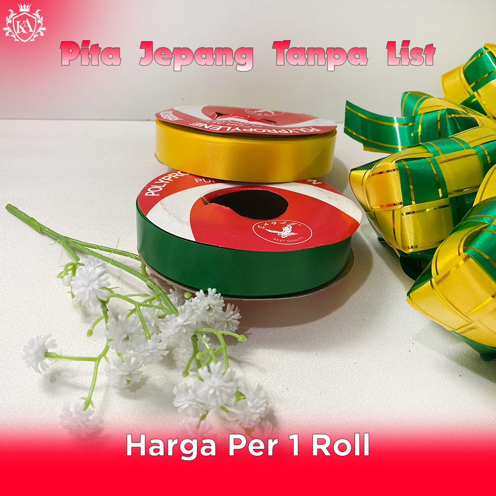 Jual Pita Jepang Pita Kado Souvenir Plastik POLOS Hampers Ketupat