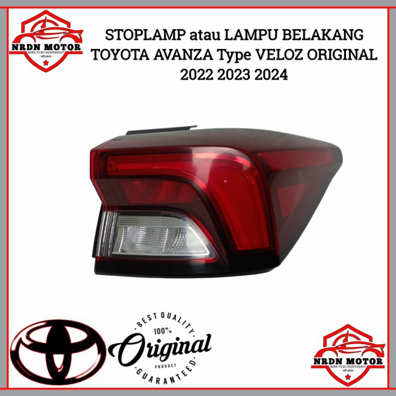 Jual Stoplamp Lampu Belakang Toyota Avanza Veloz Original