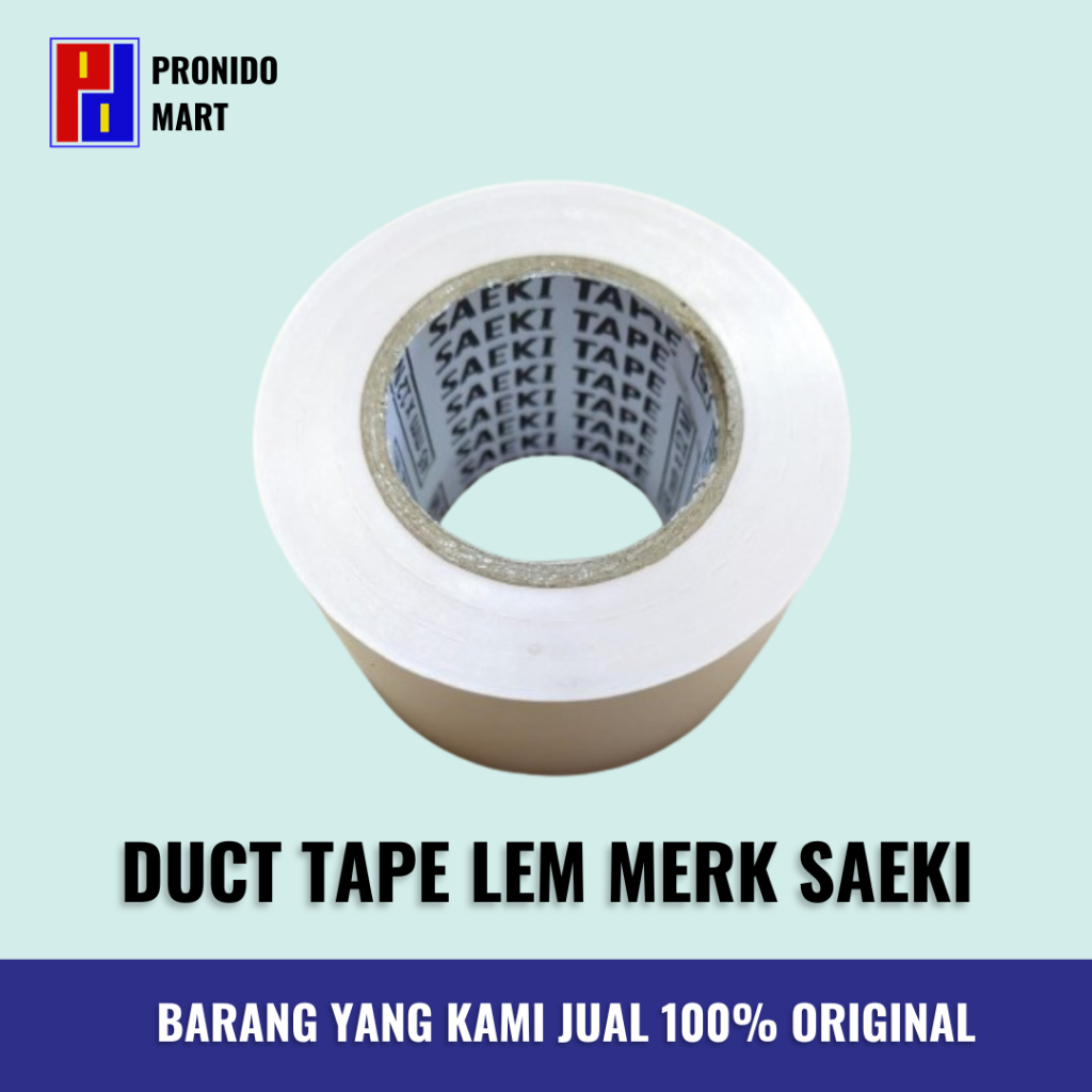 Jual Duct Tape Lakban Saeki Seiki Pipa Ac Lem Lengket Seiki Duct